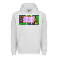 Dove Grey custom halloween lightning bolt license plate Premium Hoodie - BundleAndBundleShop