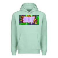 Seafoam custom halloween lightning bolt license plate Premium Hoodie - BundleAndBundleShop