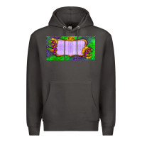 Smoke custom halloween lightning bolt license plate Premium Hoodie - BundleAndBundleShop