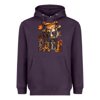 Plum Hay Fall heifer Heavyweight Hoodie - RanaPortraitStore