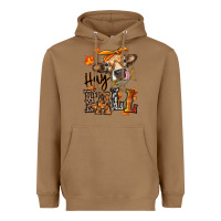 Toasted Coconut Hay Fall heifer Heavyweight Hoodie - RanaPortraitStore