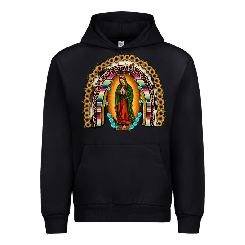 Our Lady Of Guadalupe Rainbow Urban Hoodie by JahusDesignShop | Teevron