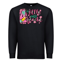Black little miss 4th grade Premium Sweatshirt - Zillion Design Studio