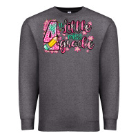 Charcoal Heather little miss 4th grade Premium Sweatshirt - Zillion Design Studio