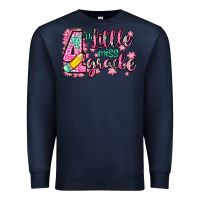 Navy little miss 4th grade Premium Sweatshirt - Zillion Design Studio