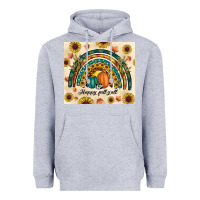 Heather Grey Happy Fall y'all Heavyweight Hoodie - RanaPortraitStore