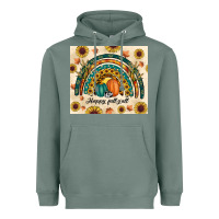 Sage Happy Fall y'all Heavyweight Hoodie - RanaPortraitStore