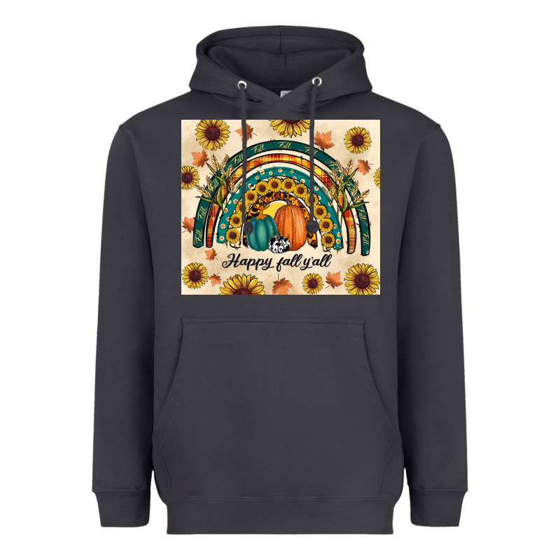Happy Fall Y'all Heavyweight Hoodie by RanaPortraitStore | Teevron