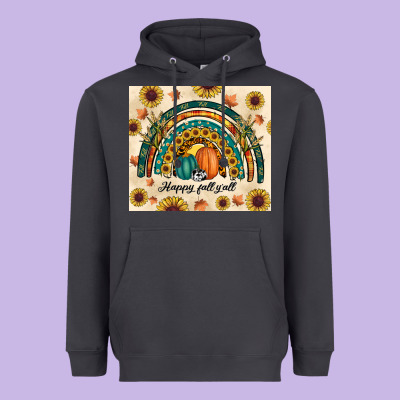 Heavyweight Hoodie Happy Fall y'all
