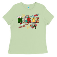 Matcha Christmas nurse Ladies Tee - BarkalooDesign