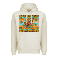 Oatmeal Heather Feast mode Premium Hoodie - Artiststas