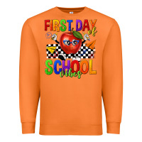 Carrot first day of school vibes Premium Sweatshirt - texasbilliewilder