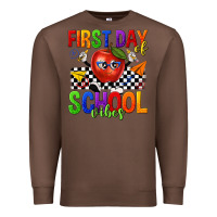 Chestnut first day of school vibes Premium Sweatshirt - texasbilliewilder