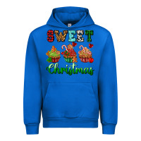 Cobalt sweet Christmas with cupcake Urban Hoodie - AdoDesignShop