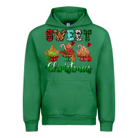 Emerald sweet Christmas with cupcake Urban Hoodie - AdoDesignShop
