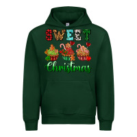 Forest Green sweet Christmas with cupcake Urban Hoodie - AdoDesignShop