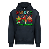 Navy sweet Christmas with cupcake Urban Hoodie - AdoDesignShop