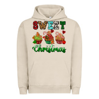Pigment French Oak sweet Christmas with cupcake Urban Hoodie - AdoDesignShop