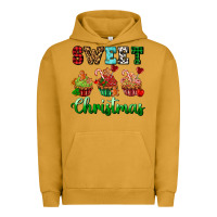 Pigment Peanut Butter sweet Christmas with cupcake Urban Hoodie - AdoDesignShop