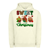 Pigment Pistachio sweet Christmas with cupcake Urban Hoodie - AdoDesignShop