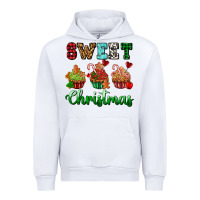 White sweet Christmas with cupcake Urban Hoodie - AdoDesignShop