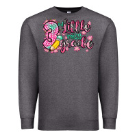 Charcoal Heather little miss 3rd grade Premium Sweatshirt - Zillion Design Studio