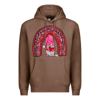 Chestnut valentines gnomies rainbow Premium Hoodie - JahusDesignShop