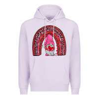 Lilac valentines gnomies rainbow Premium Hoodie - JahusDesignShop