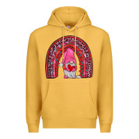Mustard valentines gnomies rainbow Premium Hoodie - JahusDesignShop