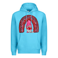 Ocean Blue valentines gnomies rainbow Premium Hoodie - JahusDesignShop