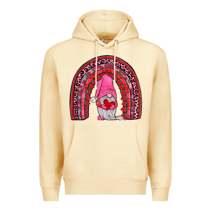 Valentines Gnomies Rainbow Premium Hoodie by JahusDesignShop | Teevron