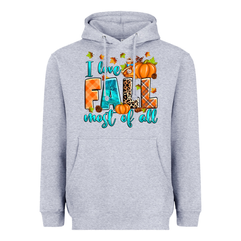 I Love Fall Most Of All Heavyweight Hoodie by RanaPortraitStore | Teevron