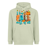 Matcha I love Fall most of all Heavyweight Hoodie - RanaPortraitStore