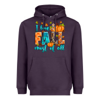Plum I love Fall most of all Heavyweight Hoodie - RanaPortraitStore