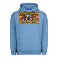 Pigment Pebble Blue joy sippy cup Urban Hoodie - Artiststas