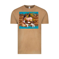 Vintage Camel western farm cow pig rooster chick farm chicken barn Vintage Tee - Artiststas