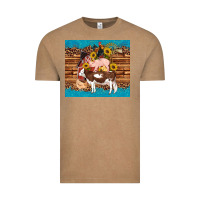Vintage Coffee western farm cow pig rooster chick farm chicken barn Vintage Tee - Artiststas