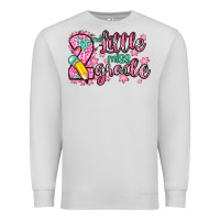 Dove Grey little miss 2nd grade Premium Sweatshirt - Zillion Design Studio