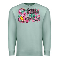 Seafoam little miss 2nd grade Premium Sweatshirt - Zillion Design Studio