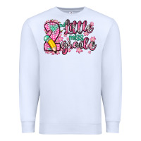White little miss 2nd grade Premium Sweatshirt - Zillion Design Studio