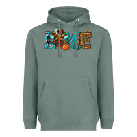 Sage Love Thanksgivings Turkey Heavyweight Hoodie - RanaPortraitStore