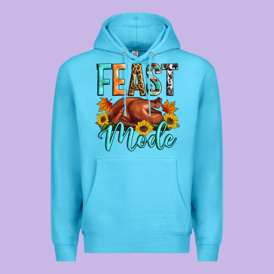 Feast Mode Premium Hoodie Designed By Artiststas