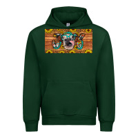 Forest Green joy license plate Urban Hoodie - Artiststas
