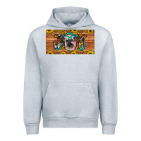 Heather Grey joy license plate Urban Hoodie - Artiststas