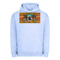 Pigment Grape Ice joy license plate Urban Hoodie - Artiststas