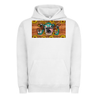 Pigment Lunar Rock joy license plate Urban Hoodie - Artiststas