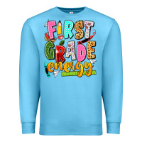Ocean Blue first grade energy Premium Sweatshirt - texasbilliewilder