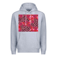 Heather Grey valentines day Premium Hoodie - JahusDesignShop
