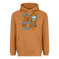 Meerkat Just a girl who loves pumpkin spice Heavyweight Hoodie - RanaPortraitStore