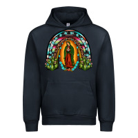 Navy our lady of guadalupe rainbow Urban Hoodie - JahusDesignShop